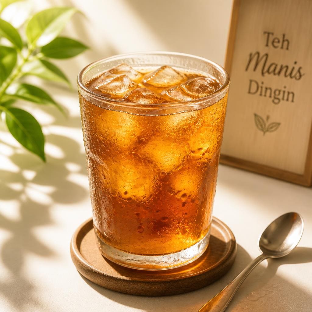 Teh Manis Dingin Warkop 88 dengan rasa manis dan menyegarkan